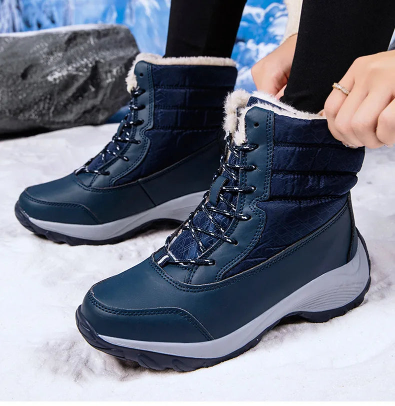 Women's Fur Winter Snow Ankle Boots The Clothing Company Sydney