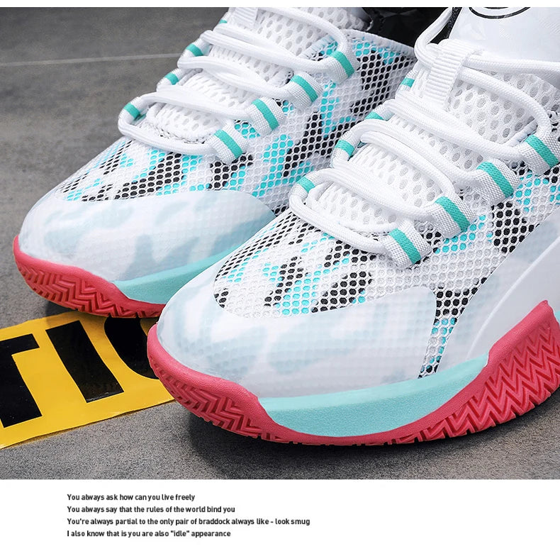 Kids Basketball Shoes Boys Girls Youth Adults Sneakers Non-slip Kids Trainer Basket Shoes Outdoor Leather Children Sport Shoes The Clothing Company Sydney