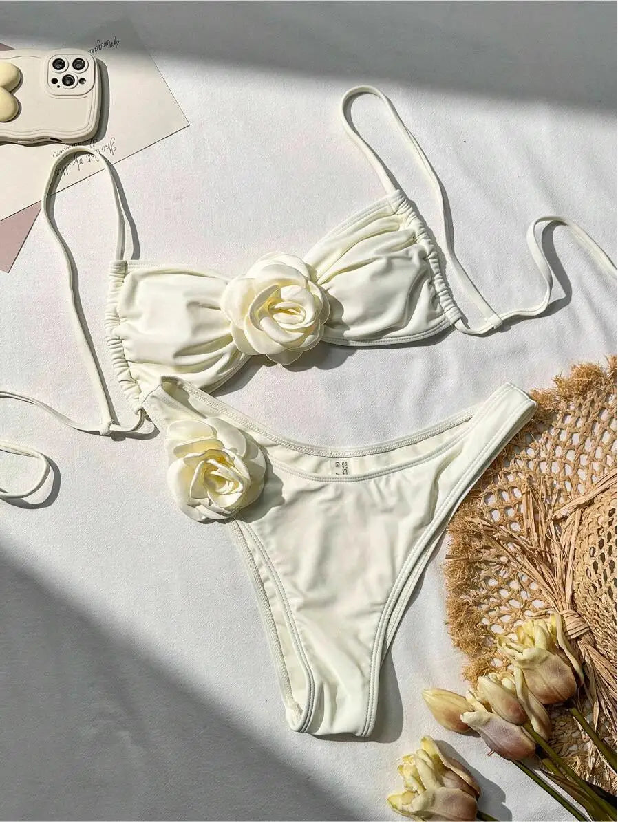 Women's Swimwear 2 Piece Swimsuit Swimming Bathing Suits Brazilian Bikini Set Beachwear Pool Bather