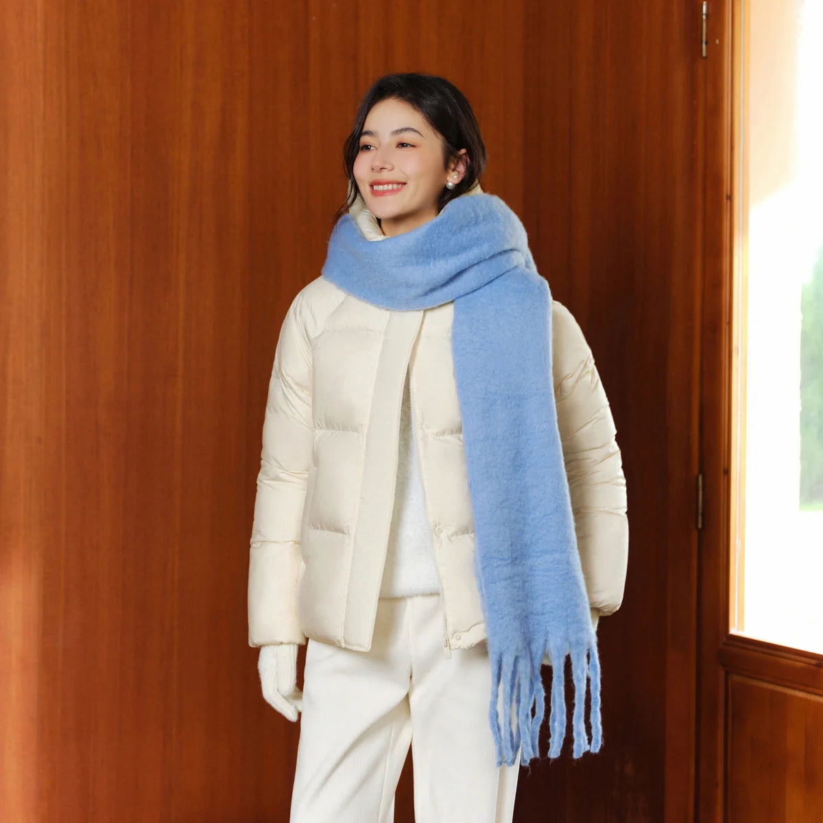 Women's Hooded Puffer Down Jacket The Clothing Company Sydney