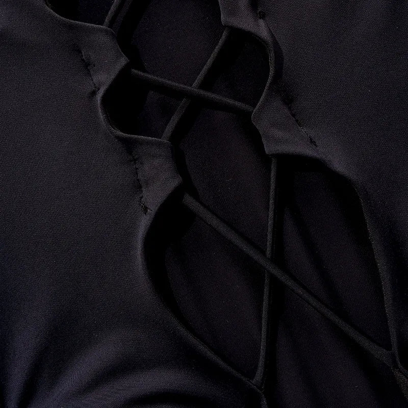 One Piece Bandage Swimsuit Sexy Hollow Out Swimwear Extreme Microbikini One Piece Bodysuit Whole Halter Bathing Suit The Clothing Company Sydney