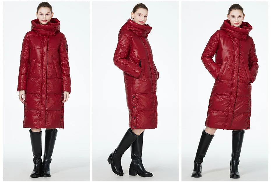 Women's Hooded Warm Puffer Jackets Quilted Coat The Clothing Company Sydney