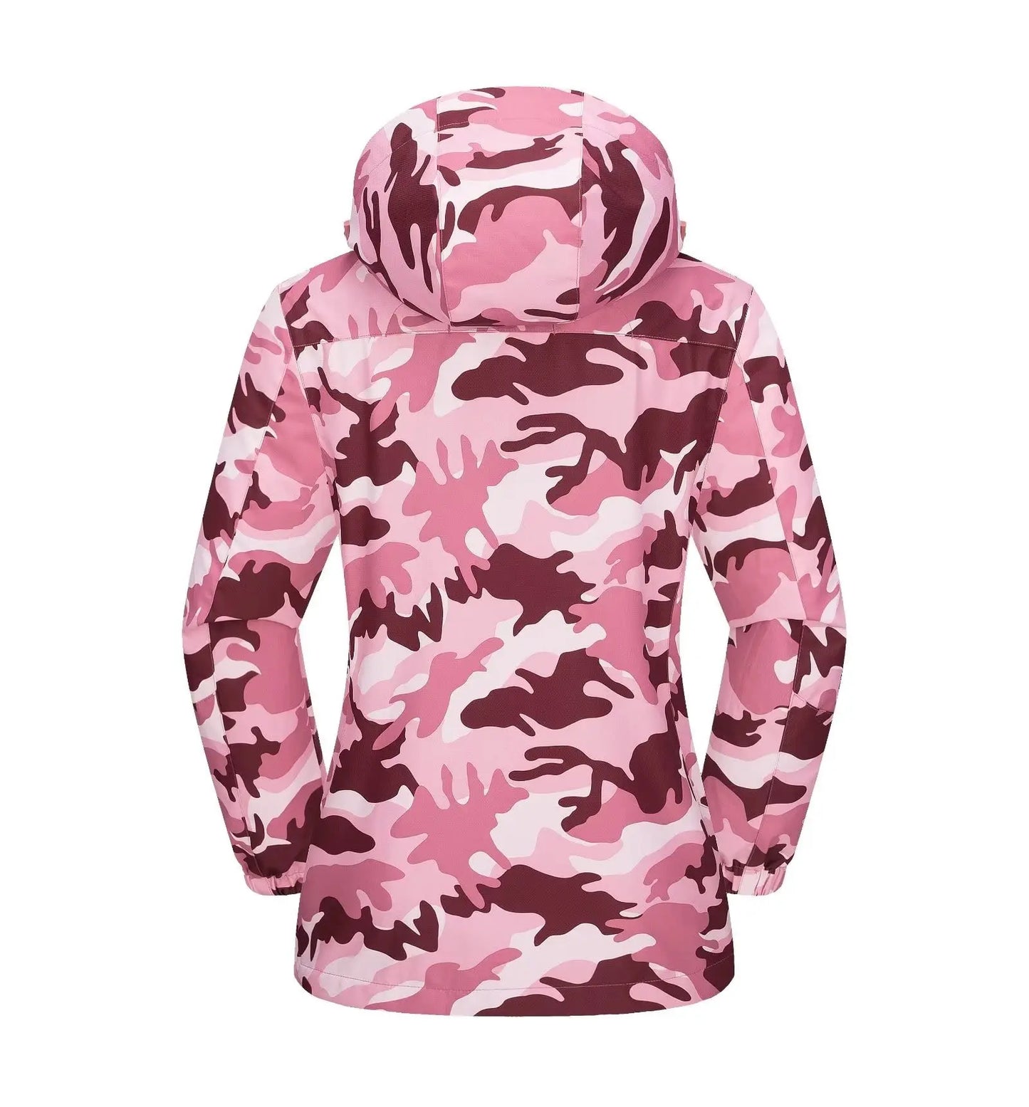 3 in 1 Fleece Lining Jackets Women's Winter Ski Snowboard Jacket Hooded Coats Windproof Water Resistance Hiking Parka - The Clothing Company Sydney