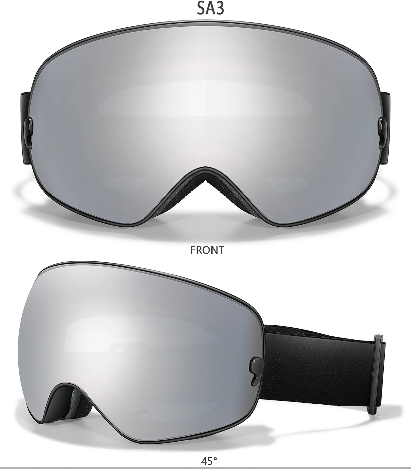 Unisex Ski Snow UV Goggles The Clothing Company Sydney