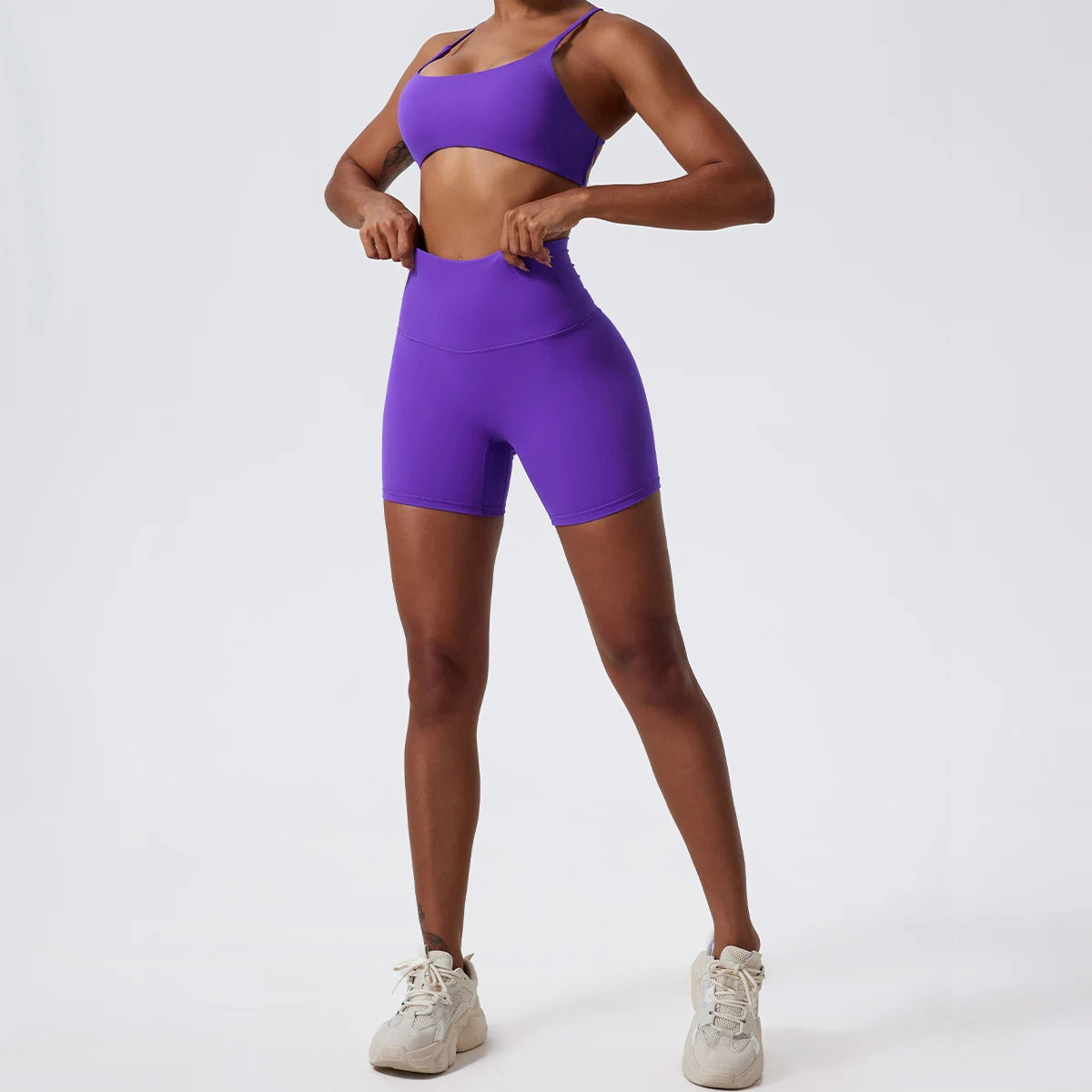 Yoga Clothing Push Up Gym Shorts Womens High Waist Sports Leggings Workout Cycling Shorts