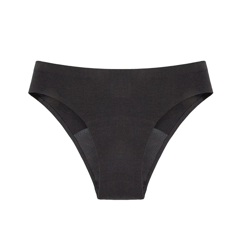 3 Pack Seamless Cotton Menstrual Panties 4-Layer Leakproof Fast Absorption Period Panties Mid-Rise Incontinence Underwear The Clothing Company Sydney