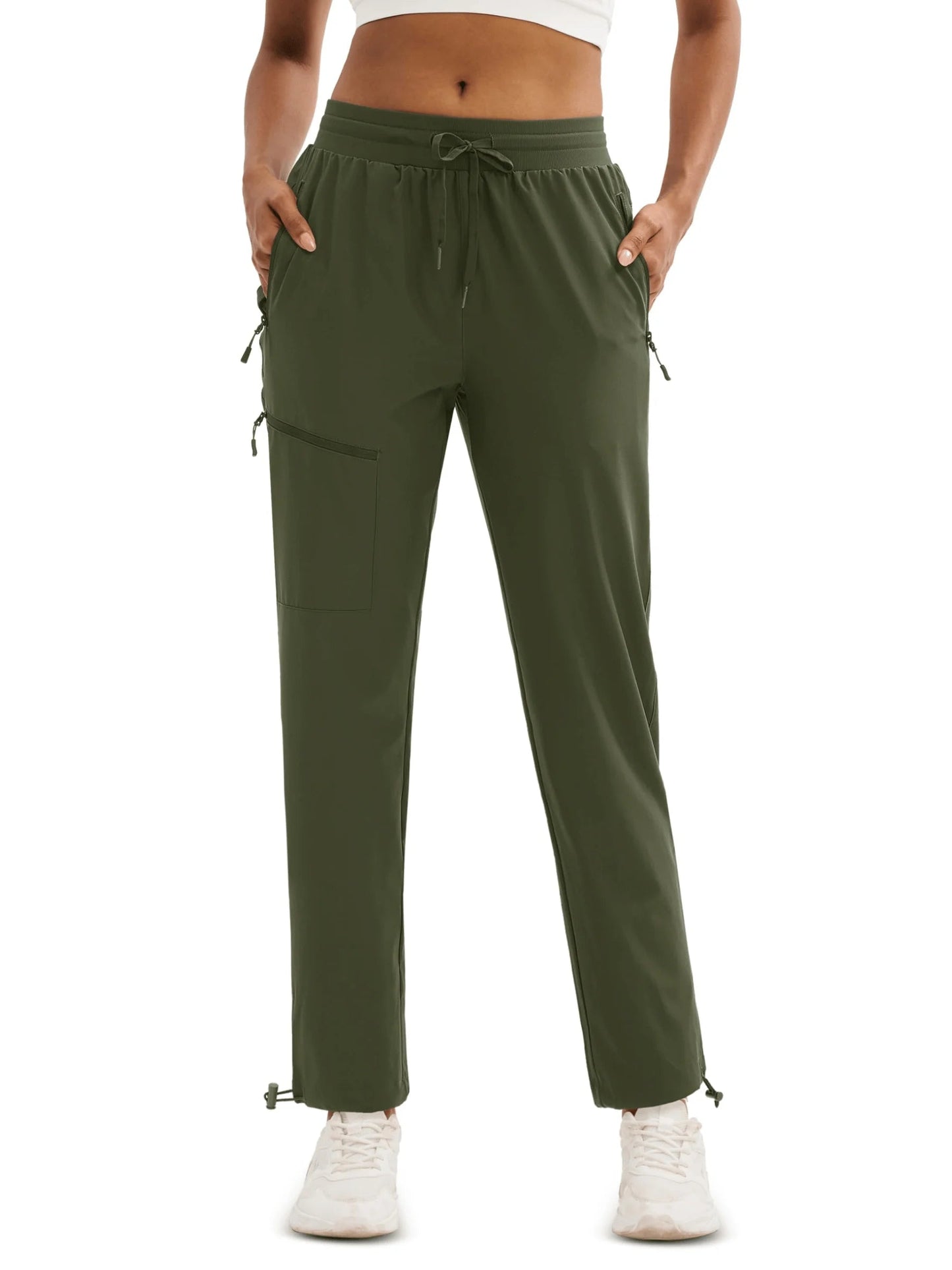 UPF50+ Quick Dry Cargo Pants Womens Outdoor Hiking 4 Pockets Sweatpant Breathable Waterproof UV Protection Trousers The Clothing Company Sydney