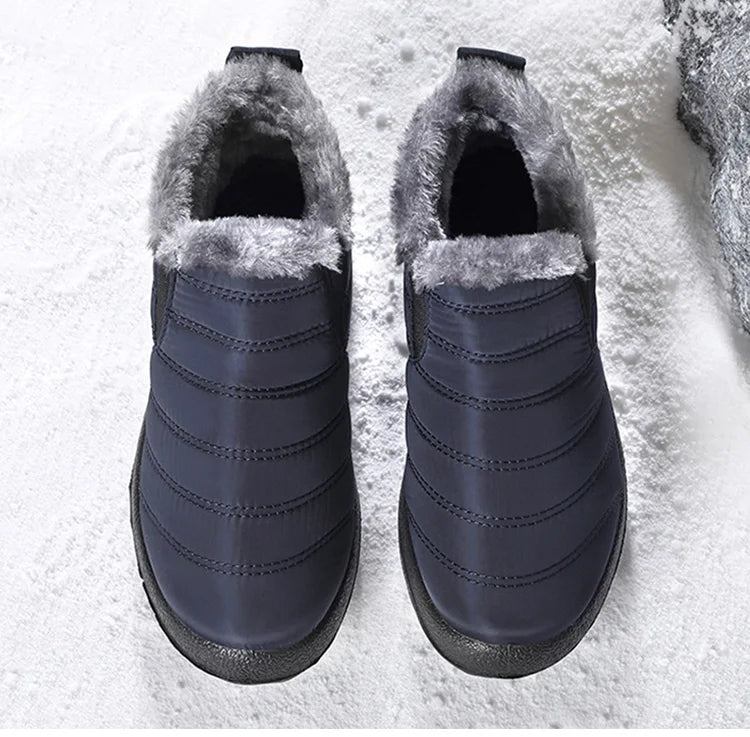 Men's Winter Snow Slip On Anke High Boots The Clothing Company Sydney