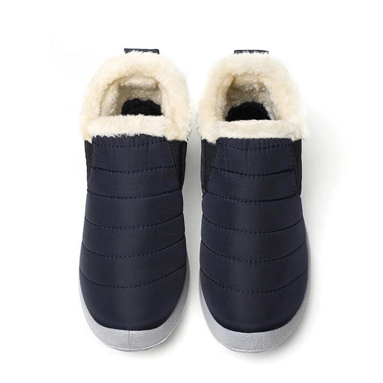 Men's Boots Snow Hiking Winter Boots For Men Outdoor Men Shoes Platform Work Shoes Footwear - The Clothing Company Sydney