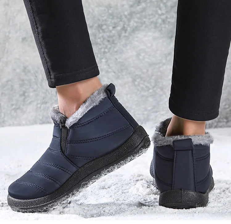 Men's Winter Snow Slip On Anke High Boots The Clothing Company Sydney