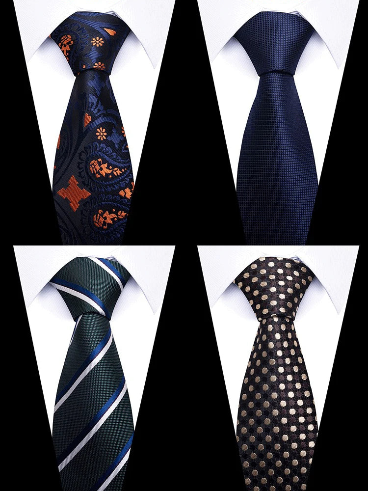 Men's Woven 8 cm Necktie Wedding Accessories Party Office Wear The Clothing Company Sydney