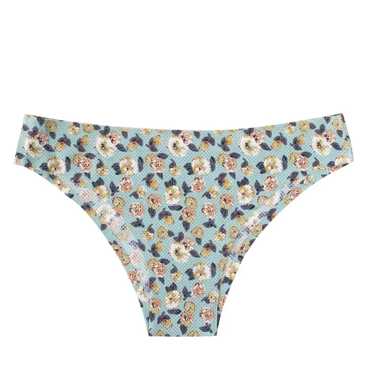 Women's Seamless Panties Elastic Briefs Breathable Ladies Lingerie Bikini Underwear - The Clothing Company Sydney