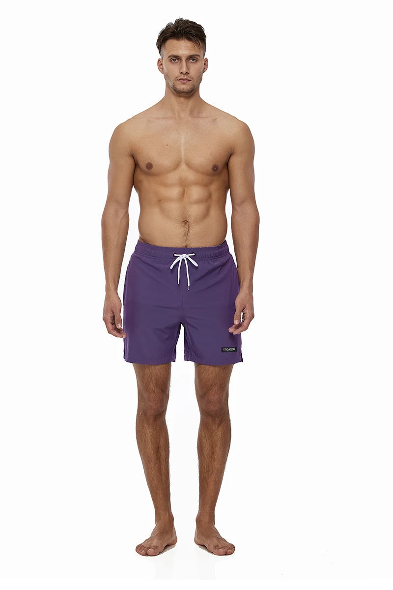 Men's Summer Swimming Board Shorts Sport Breathable Elastic Waist Mesh Liner With Pocket Shorts Swim Trunks The Clothing Company Sydney