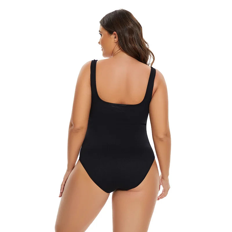 Ribbed Jumpsuit Daily Shaper Bodysuits Compression Open Crotch Shapewear Suit Playsuit - The Clothing Company Sydney