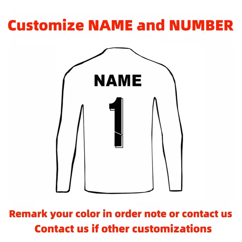 Adult Kids Football Goalkeeper Jerseys Tracksuit Custom Men Women Soccer Goalie Tracksuit Long Sleeve Uniform Outfit - The Clothing Company Sydney