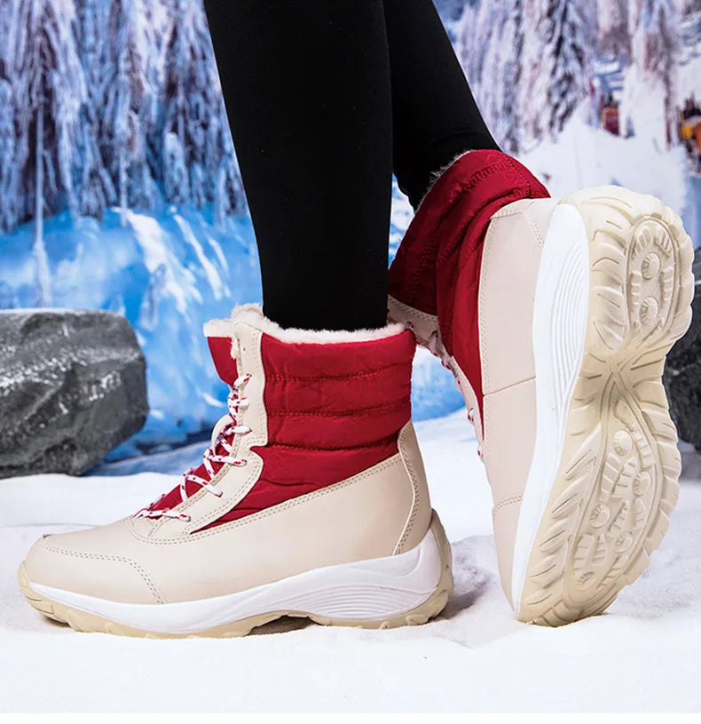 Women's Fur Winter Snow Ankle Boots The Clothing Company Sydney