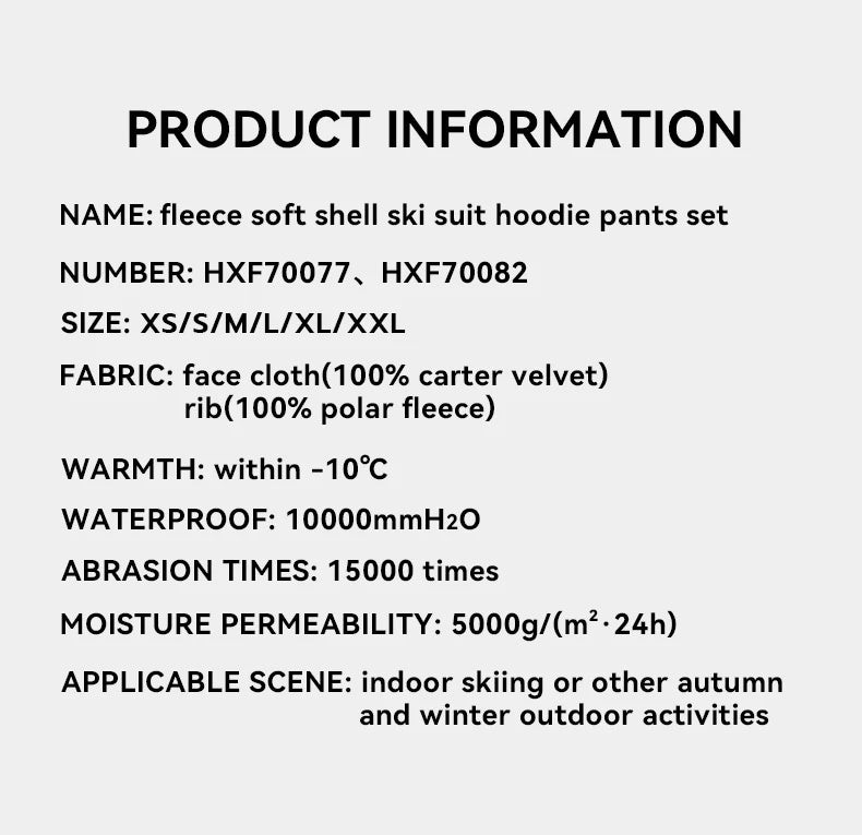 Men Women Ski Jacket Ski Pants Warm Windproof Winter Overalls Hoodie Waterproof Outdoor Sports Clothing The Clothing Company Sydney