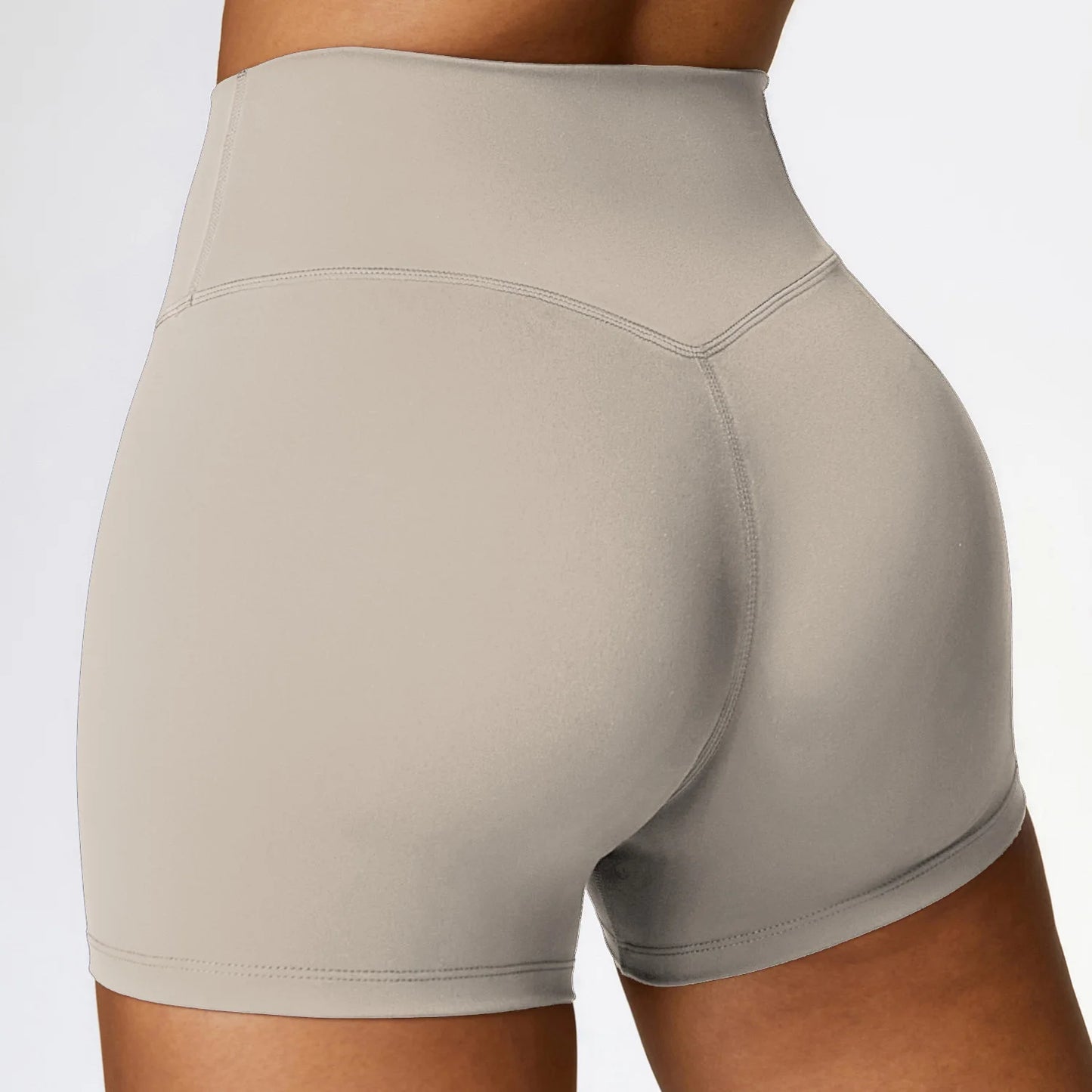 Women's sports High waist fitness running cycling quick dry Breathable Yoga Shorts - The Clothing Company Sydney