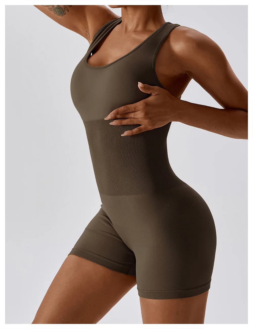 Yoga Set Seamless Gym Clothing Jumpsuit Fitness Sports Suits Workout Outfits For Women One Piece Set Sportswear - The Clothing Company Sydney