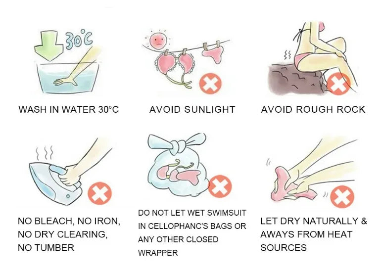 Floral Print V Neck Bikini Sets Tie Back Tie Side Cut Out High Waist High Cut Two Piece Swimsuit Women's Swimwear The Clothing Company Sydney