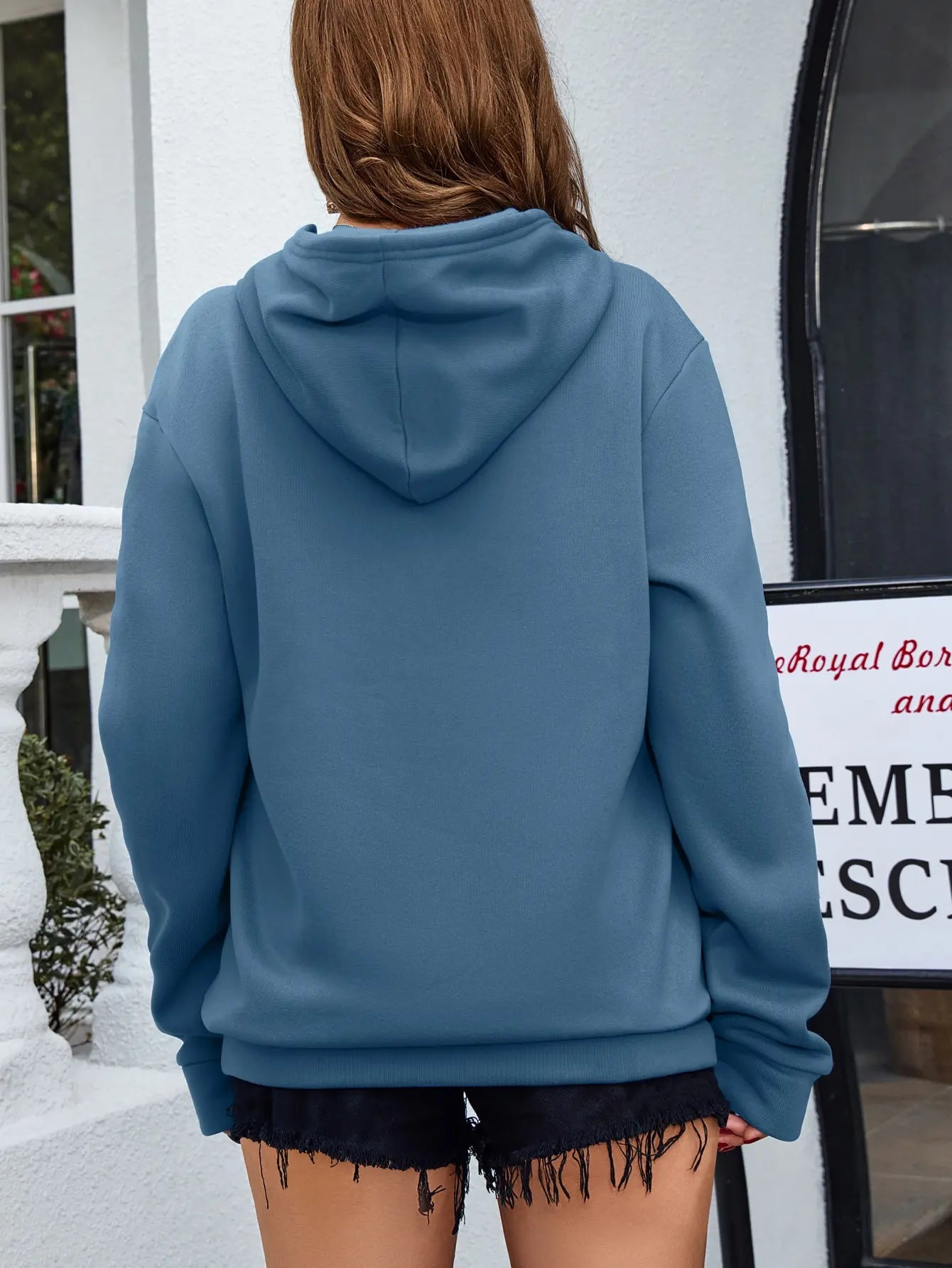 Long Sleeve Printed Women's Hoodie Casual Top - The Clothing Company Sydney