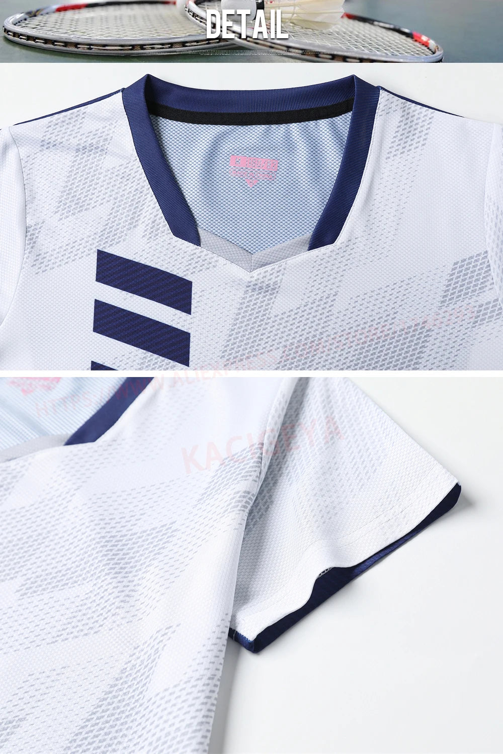 Exercise Training T  Women V Neck Badminton 3D Short Sleeves Summer Running Table Tennis Volleyball Team Yoga Shirts The Clothing Company Sydney