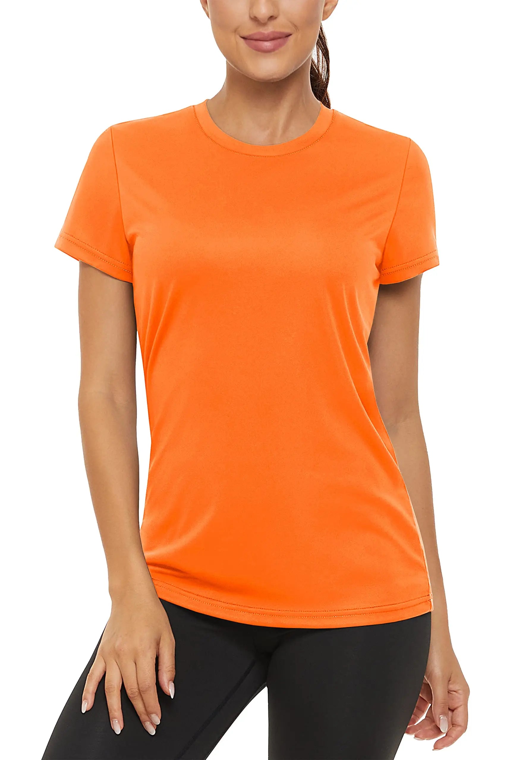 Summer Casual T-shirts UPF 50+ Quick Dry Womens Skin Sun Protection T-shirt Outdoor Running Swim Athletic T shirts Tops - The Clothing Company Sydney