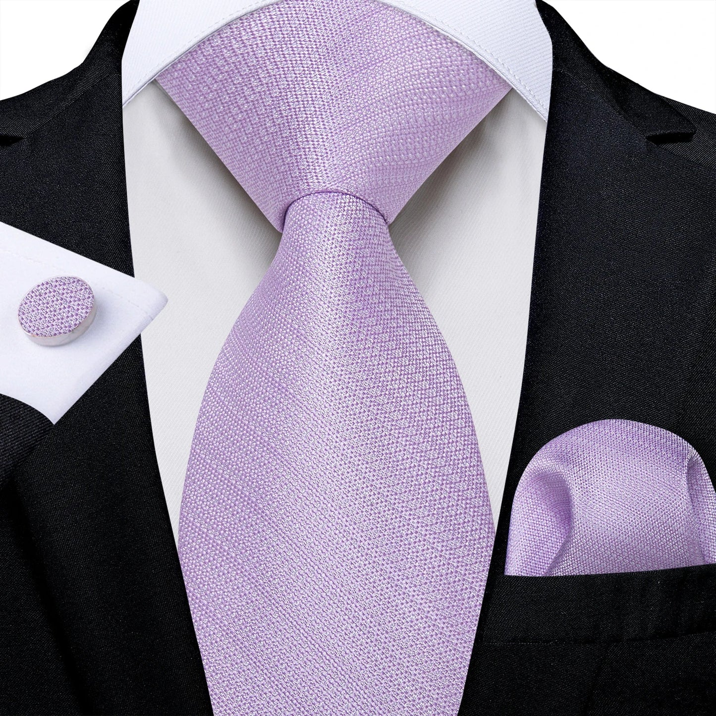 Luxury Purple Paisley Silk Tie Set for Men – 8cm Gift Set The Clothing Company Sydney