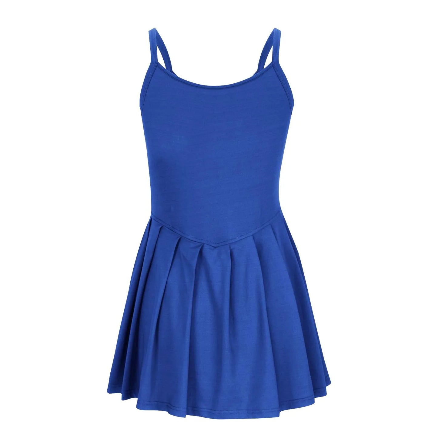 Women'S Fashionable Sleeveless Casual Sports Short Strap Dress Elegant Dress - The Clothing Company Sydney