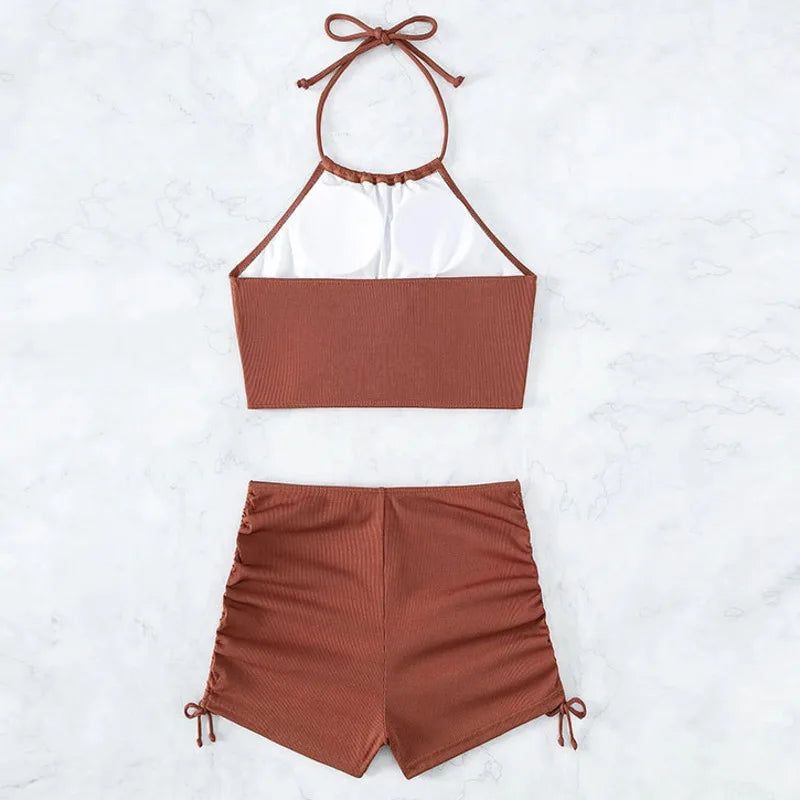 Summer Black Swimsuits Tankini Sets Swimwear Sports Beach Wear Two-Piece Bathing Suits Pool Women's Swimming Suits The Clothing Company Sydney