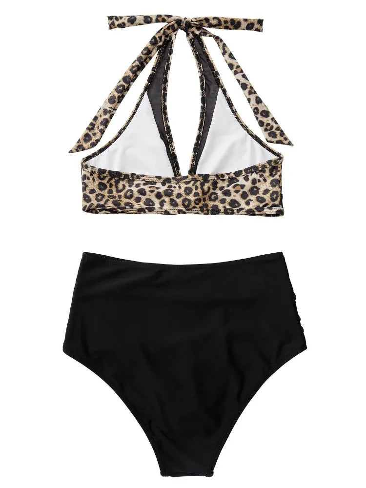 High Waist Push Up Swimsuit Women Black Beachwear Swimwear Adjustable Bathing Suit Bikini Set The Clothing Company Sydney