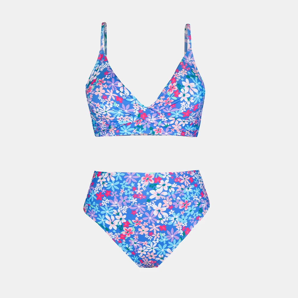 2 Piece High Waist Swimsuit Bikini Set The Clothing Company Sydney