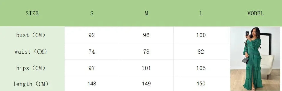 Women V-neck Lantern Long Sleeves Maxi Dress Elegant Patchwork Ruffles Hollow Lace Slim  Summer Dress - The Clothing Company Sydney