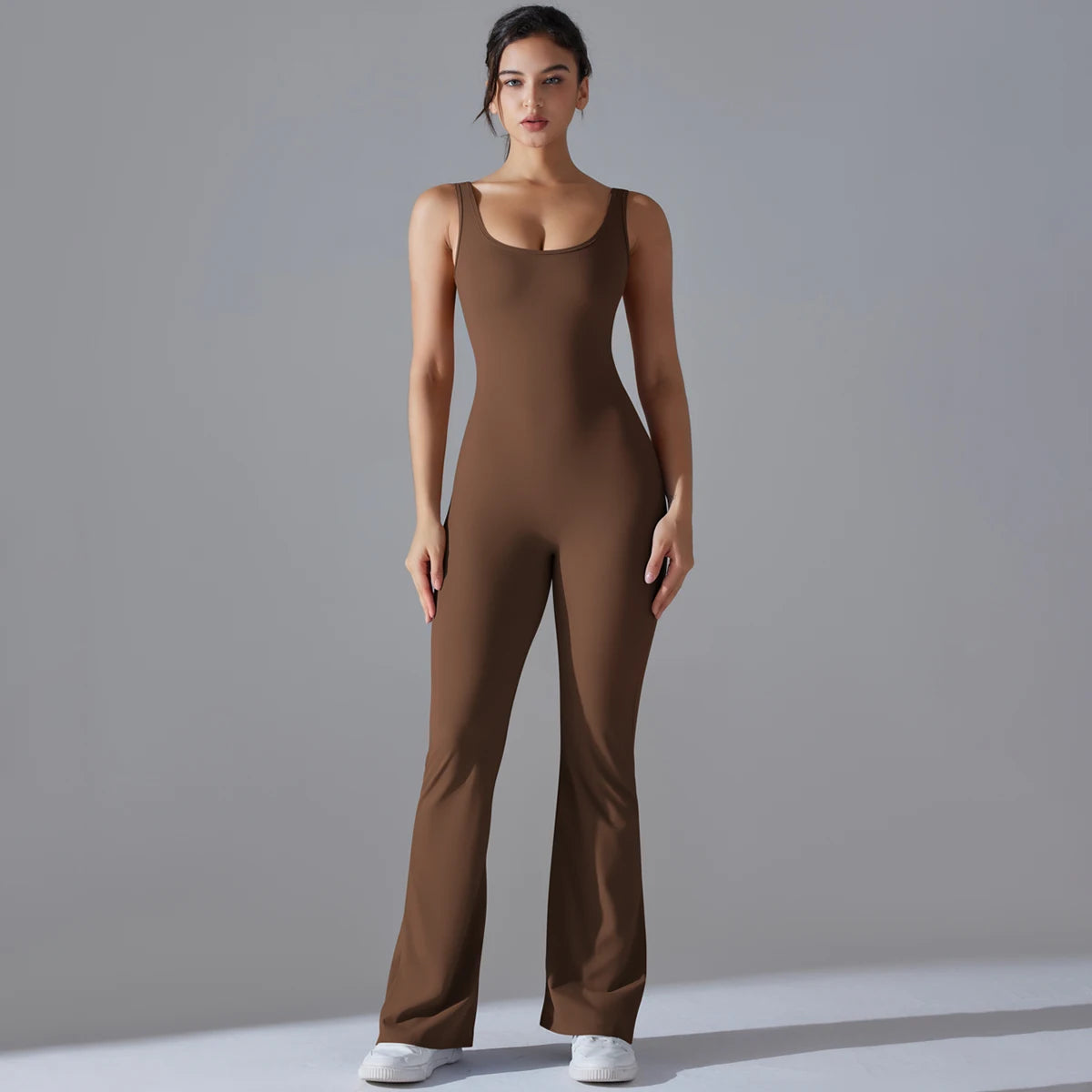 V Back Jumpsuit Gym Set Women Training Yoga Suit Sportswear Sports Fitness Rompers Stretch Workout Bodysuits The Clothing Company Sydney