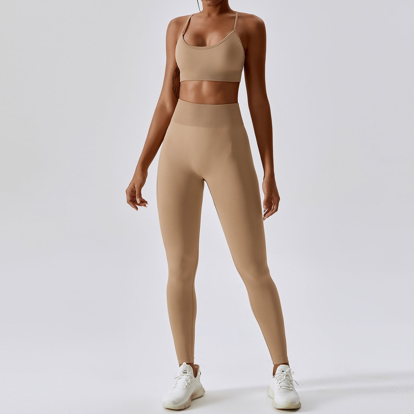 Seamless Athletic Wear Women Yoga Set 2 Piece Workout Tracksuit Sport Bra Gym Suits Fitness High Waist Running Leggings Sports Sets The Clothing Company Sydney