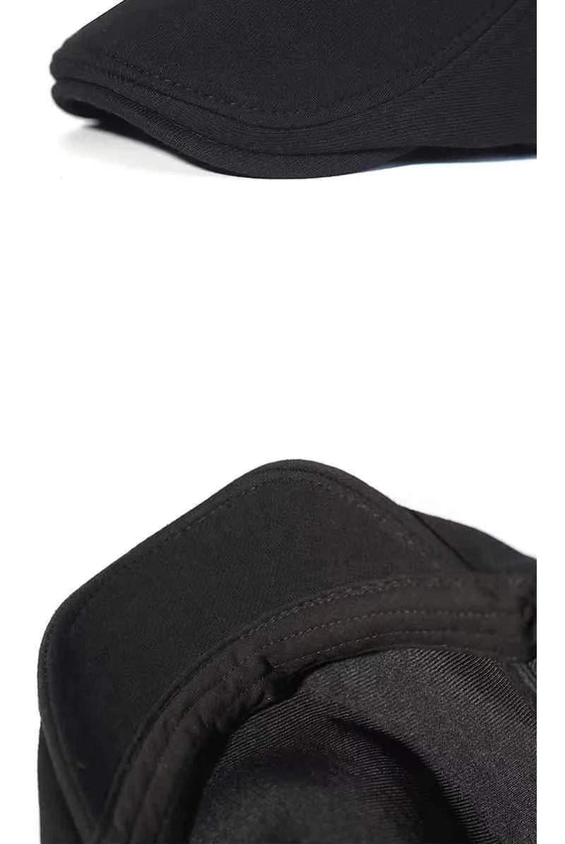 Men Women Beret Cotton Soft Top Casual Beanie Retro Newsboy Cap Peak Cap Driver Golf Hat - The Clothing Company Sydney
