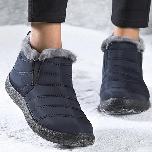 Men's Winter Snow Slip On Anke High Boots The Clothing Company Sydney