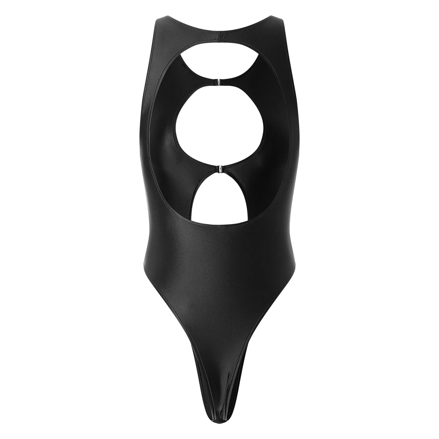 One Piece Womens Bodysuit High Cut Tight Monokini Summer Swimsuit Party Romper Swimwear - The Clothing Company Sydney