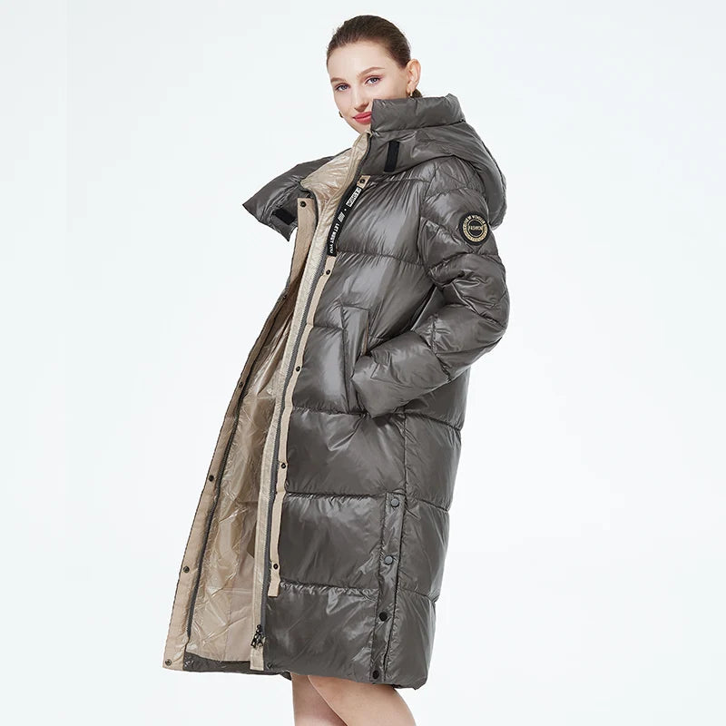 Women's Hooded Warm Puffer Jackets Quilted Coat The Clothing Company Sydney