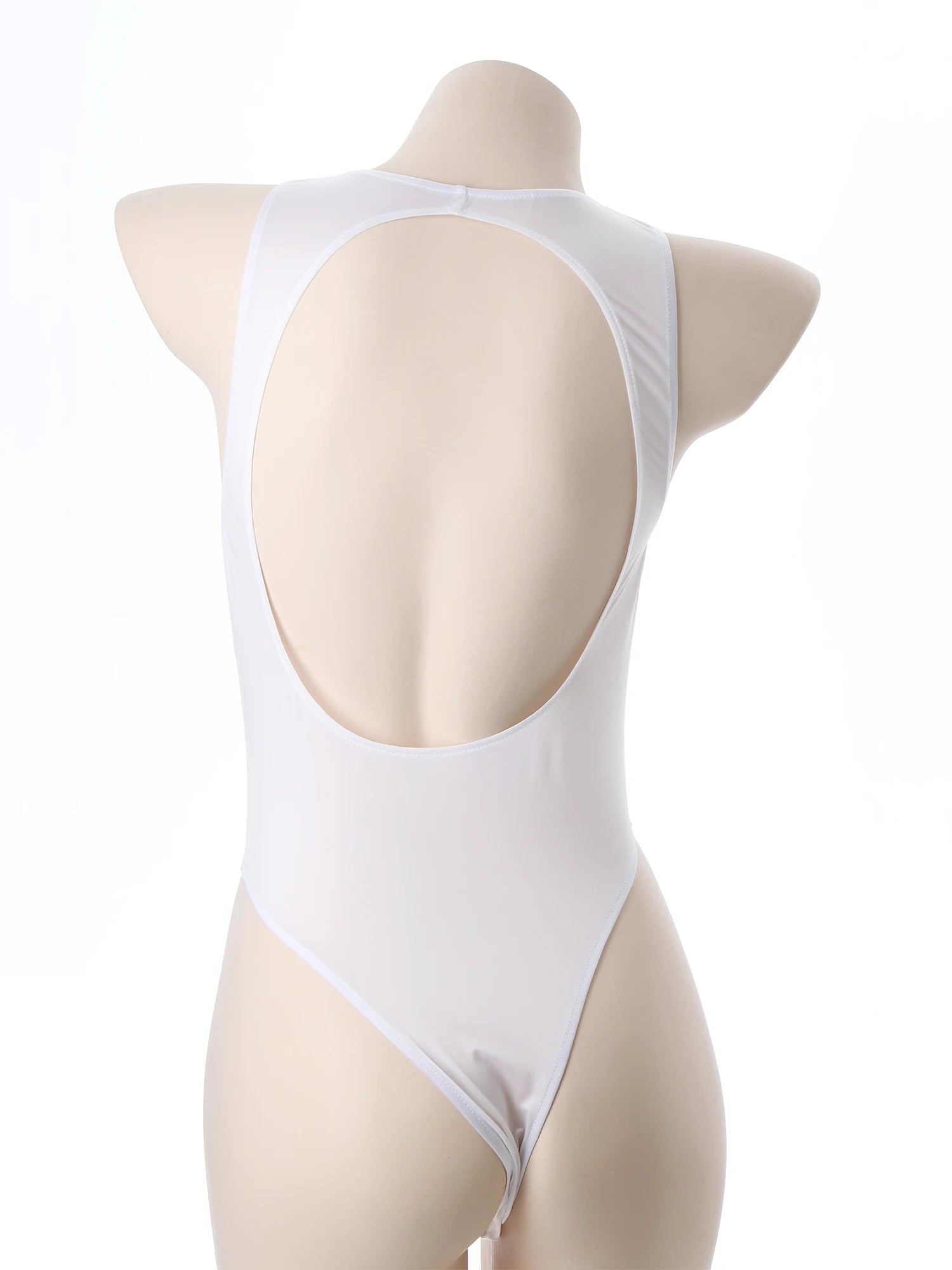 One Piece Womens Bodysuit High Cut Tight Monokini Summer Swimsuit Party Romper Swimwear - The Clothing Company Sydney