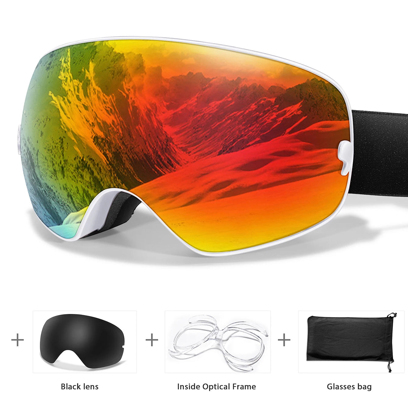 Sports Ski Anti-fog Snow Goggles The Clothing Company Sydney