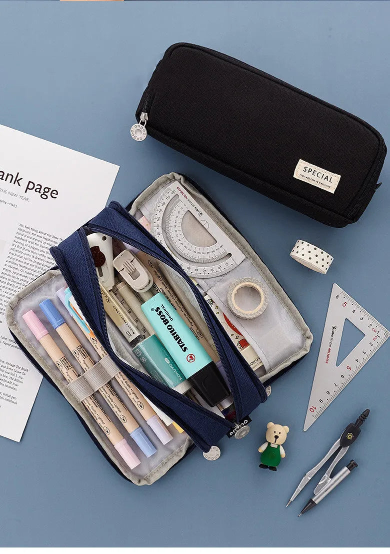 Large Capacity Pencil Case Cute Pencil Cases Student Pen Case Big School Supplies Stationery Pencil Bags Box Pencil Pouch The Clothing Company Sydney