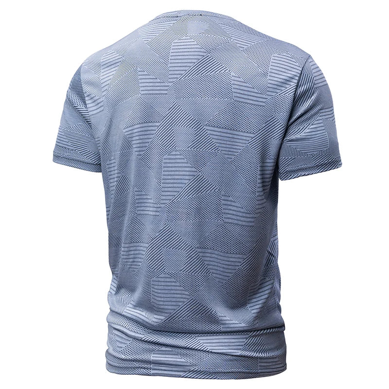 Unisex football style Outdoor running fitness loose short sleeve T-shirt Breathable quick drying casual Gym Tops The Clothing Company Sydney