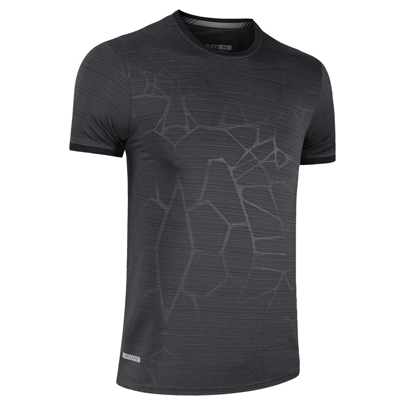 Breathable Print Shirts Running Sport Fashion Training Gym Lightweight Workout Quick Dry Short Sleeve Tops The Clothing Company Sydney