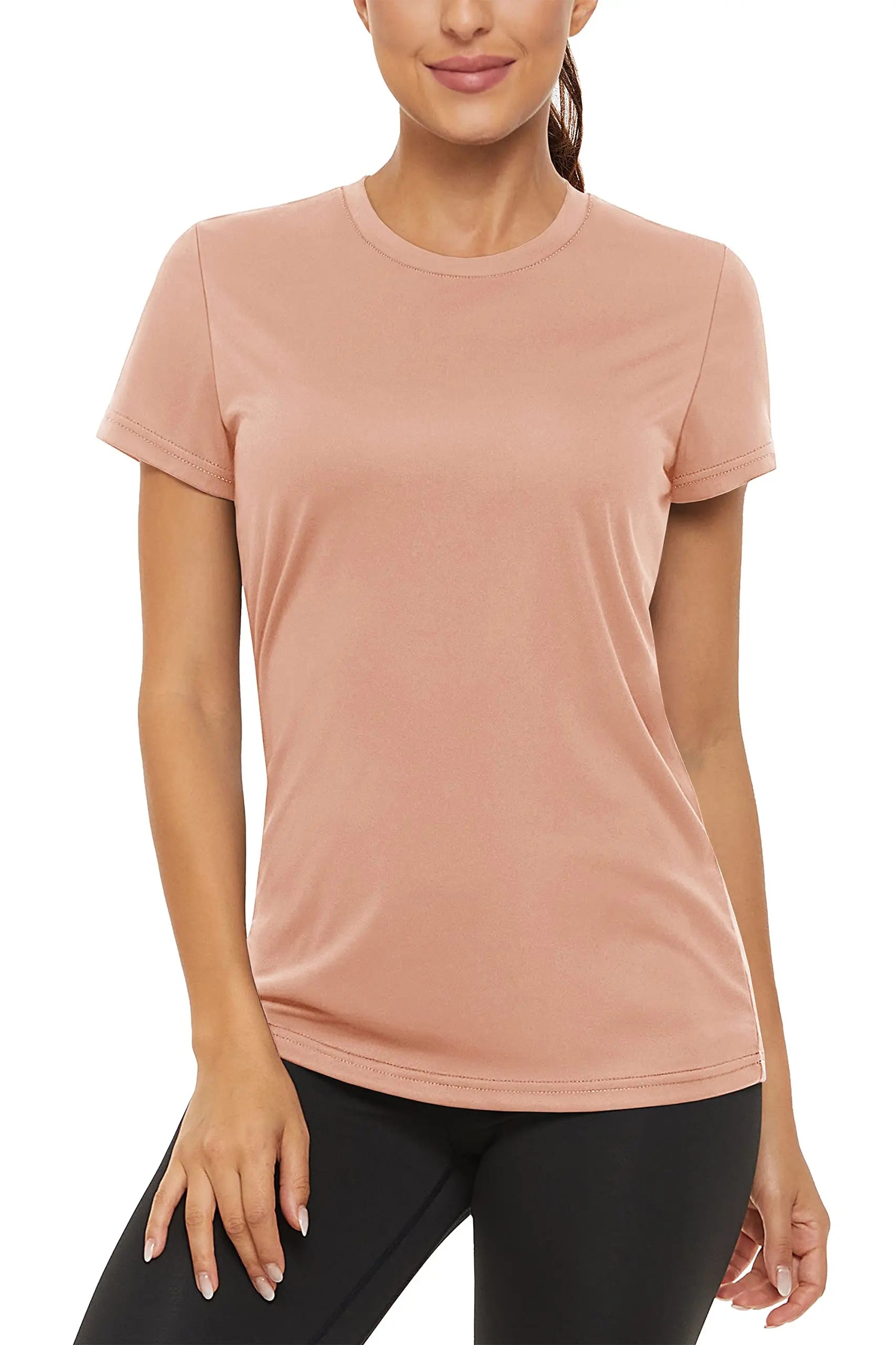 Summer Casual T-shirts UPF 50+ Quick Dry Womens Skin Sun Protection T-shirt Outdoor Running Swim Athletic T shirts Tops - The Clothing Company Sydney