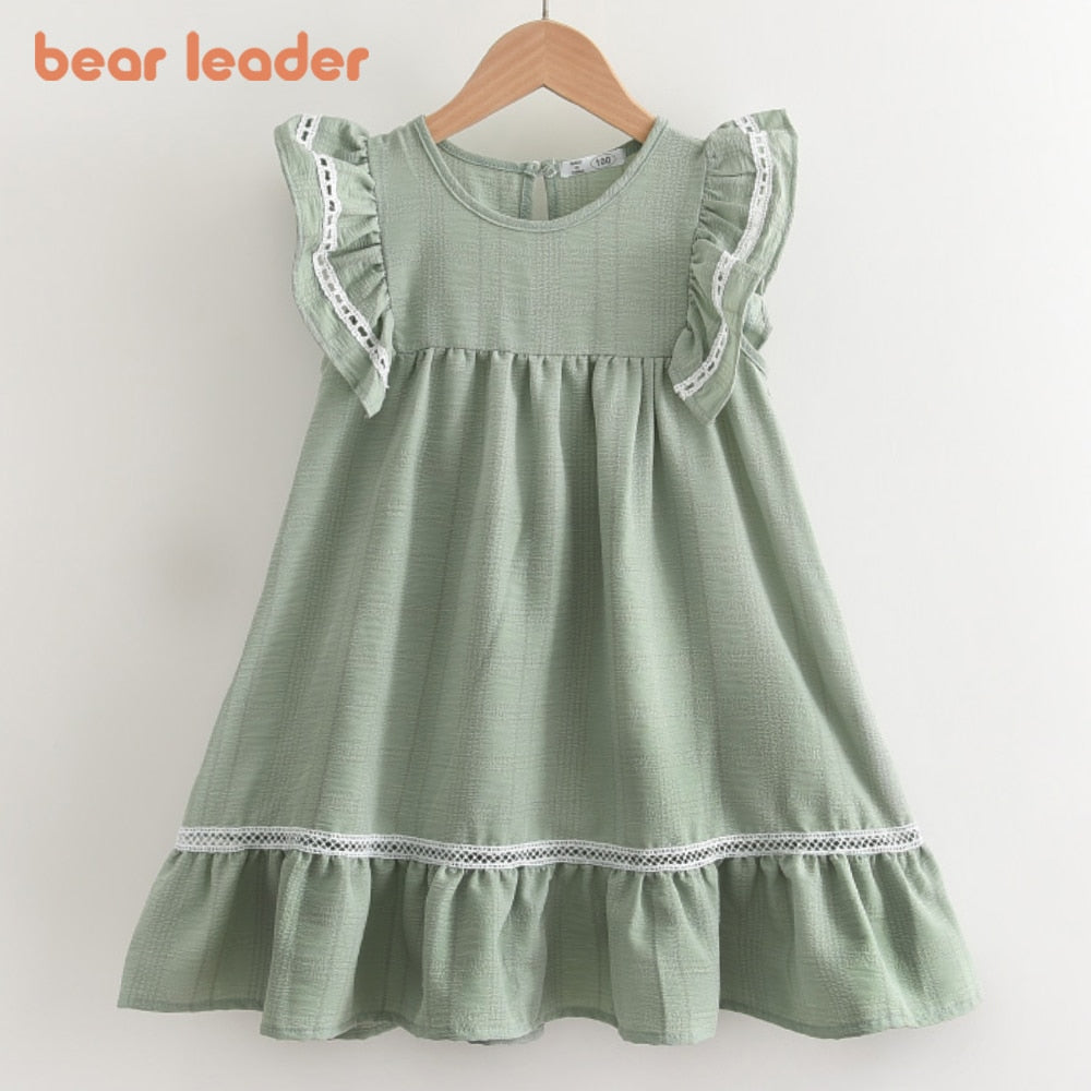 Girls Casual Dresses Fashion Kids Girl Party Ruffles Cute Costumes Children Princess Lace Dress The Clothing Company Sydney