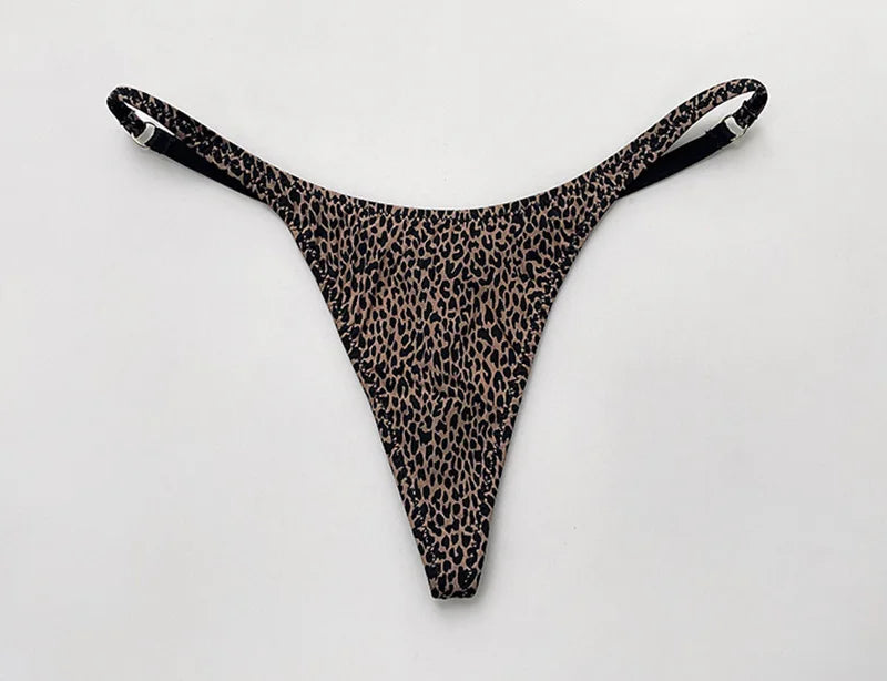 Ice Slik Low Waist G String Printed Womens Panties Sexy Briefs Thong T-back Underwear Female Lingerie The Clothing Company Sydney
