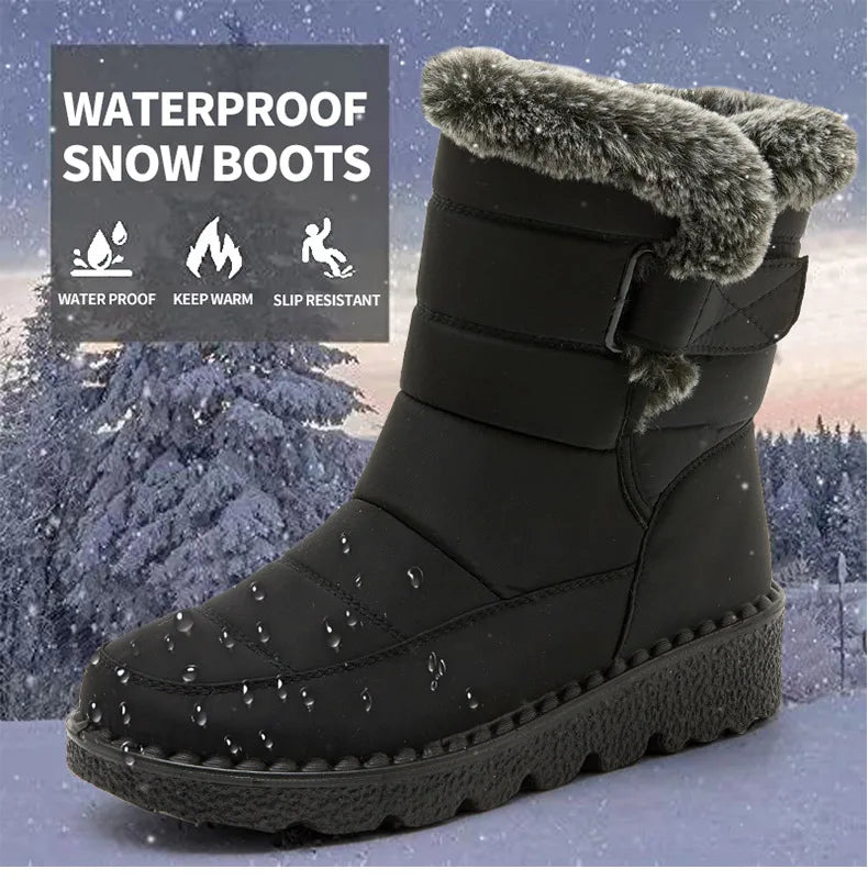 Women's Ankle Fur Snow Winter Boots The Clothing Company Sydney