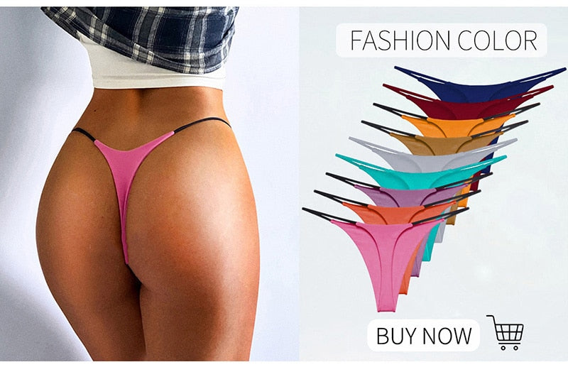 Women's Underwear Briefs Seamless Panties Zebra Flower Low Rise Luxury Metal Buckle G String Bikini Girls Female Panties Thong The Clothing Company Sydney