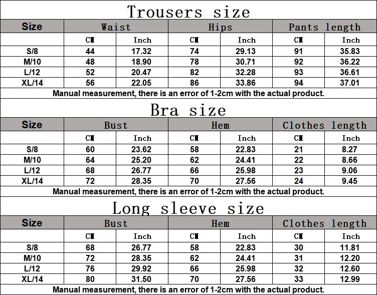 2 Piece Womens Tracksuit Yoga Set Workout Sportswear Gym Clothing Fitness Long Sleeve Crop Top High Waist Leggings Sports Suits - The Clothing Company Sydney